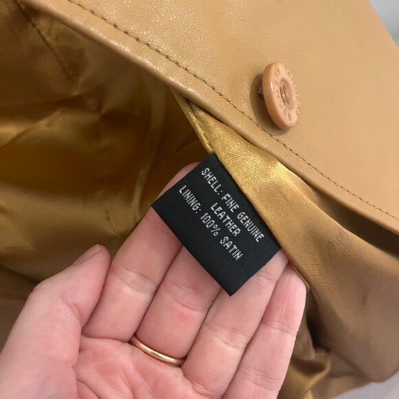 Vintage Leather Jacket - Picture 3 of 5